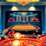 Experience the excitement of king88 with a live online casino atmosphere featuring vibrant slot machines and roulette.