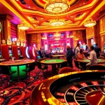 Experience the thrill of gaming at http://new88siam.com/ with vibrant card tables and lively slot machines.