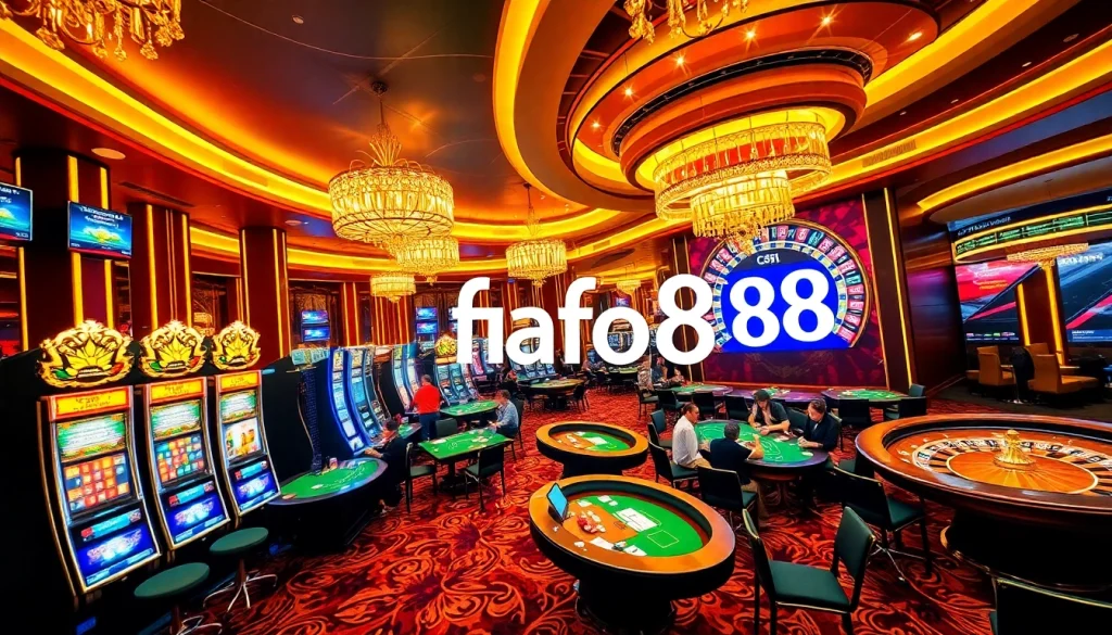 Experience the thrill of fa88 gaming with vibrant casino activities and excitement in every corner.