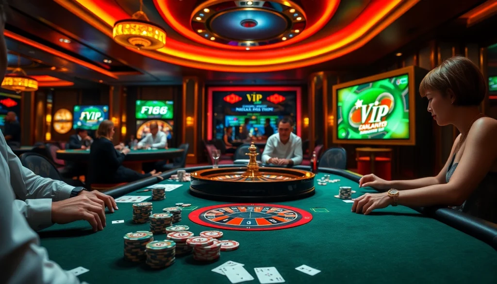 Experience the thrill of F168 VIP poker, where high-stakes action meets luxurious gaming in an elite casino environment.