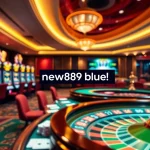 Exciting online gaming at https://new889.blue featuring slot machines and poker tables.