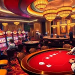 Thrilling casino atmosphere showcasing gamers engaged at XX88 HOW with vibrant slot machines.