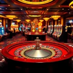 Experience the thrill of gambling at SKY88 casino with lively poker games and bright slot machines.